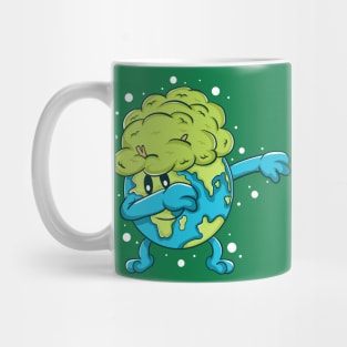 Dabbing Earth Cool Earth Day Shirt for Kids and Toddlers Mug